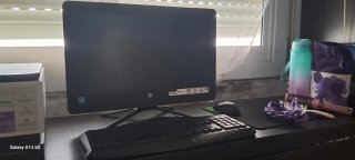 Computadora HP Negra