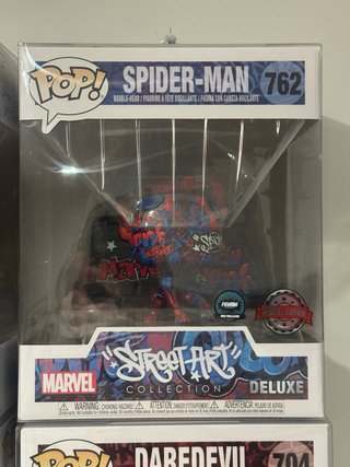 Pack 6 Funko Pop Marvel Street Art Deluxe