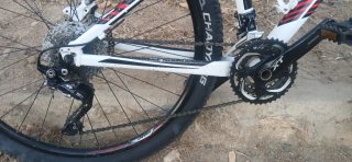 Bicicleta Giant S Shimano Fox bien cuidada