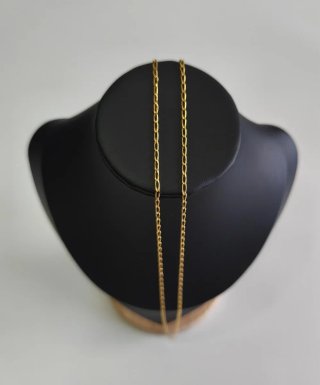 Conjunto Cadena y Colgante Cruz Oro 18k