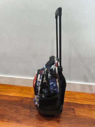 Mochila con ruedas diseño bandera USA