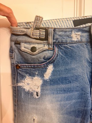 Pantalón vaquero Just Cavalli desgastado