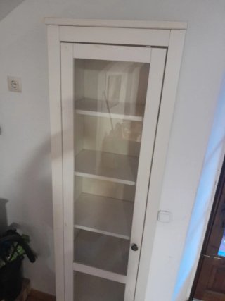 Vitrina Blanca Ikea Hemnes.