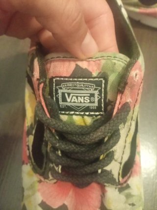Deportivas Vans Estampado Floral
