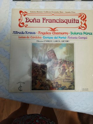 Vinilo Doña Francisquita - Alfredo Kraus