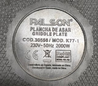 Plancha Eléctrica Arizona Palson