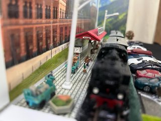 Maqueta Tren Estación Atocha Madrid