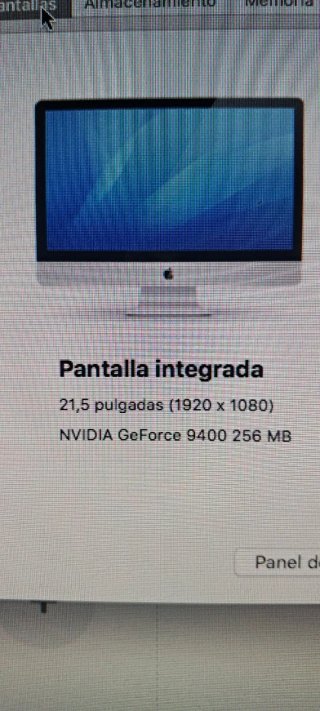 Mac sobremesa 2010 Apple Plata