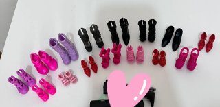 Lote 15 Zapatos Muñeca Barbie