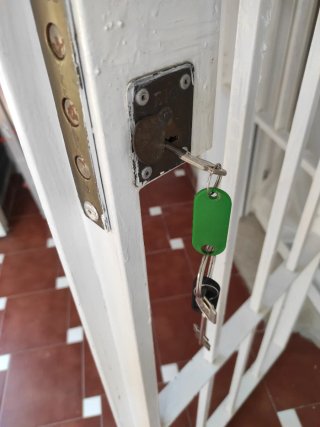 Reja de hierro para terraza o fachada
