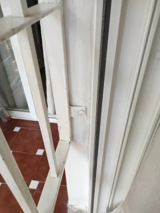 Reja de hierro para terraza o fachada