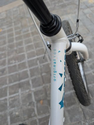 Bicicleta infantil BTWIN blanca