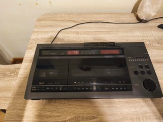 Hitachi MX-W01 HiFi CD Doble Cassette Vintage