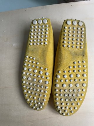 Náuticos de ante Bobbie's amarillos