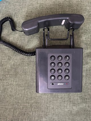Telefono fisso vintage SIP modello Puls grigio