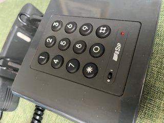 Telefono fisso vintage SIP modello Puls grigio