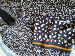 Pantaloni Corte dei Gonzaga neri e bianco