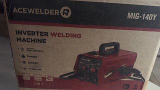 Soldador ACEWELDER MIG-140Y 3 en 1, inverter