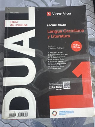 Libro Dual Lengua Castellana y Literatura Bat