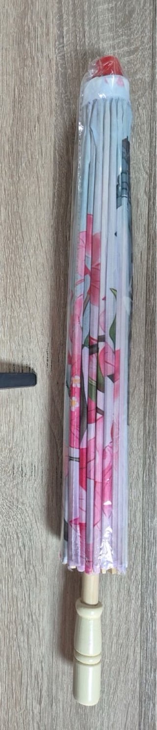 Paraguas japonés floral