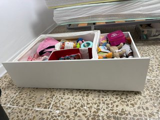 Cajoneras de almacenamiento bajo cama
