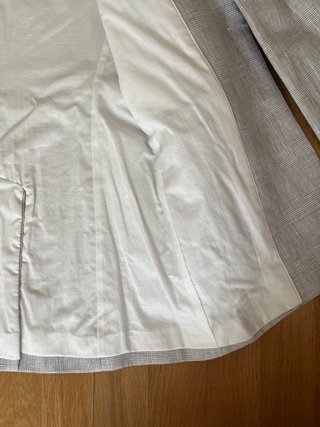 Americana Mango Lino Algodón T34/XS