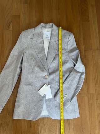 Americana Mango Lino Algodón T34/XS