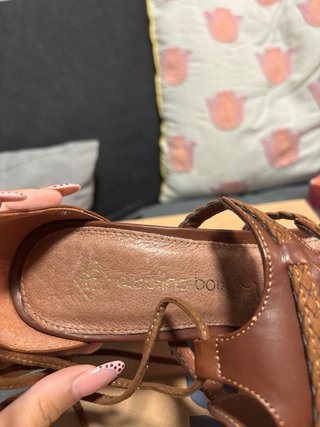 Sandalias Bottega Boix Beige