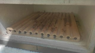 Horno eléctrico , para trabajos de esmalte