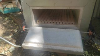 Horno eléctrico , para trabajos de esmalte