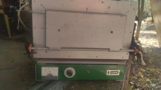Horno eléctrico , para trabajos de esmalte