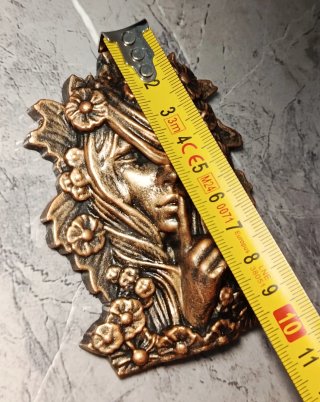 Scultura Dea Primordiale Silenzio & Natura Gesso