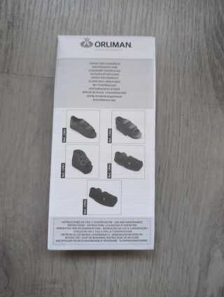 Zapato ortopédico post-quirúrgico talla L (41-42)