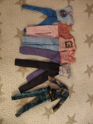 Packs de Ropa y accesorios para muñecas Barbie