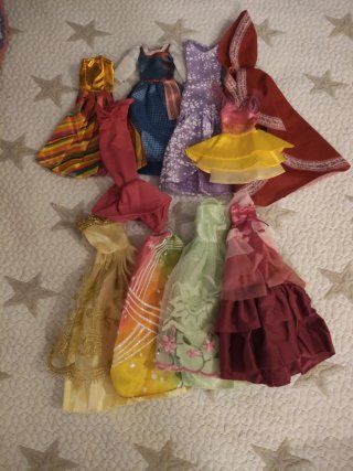 Packs de Ropa y accesorios para muñecas Barbie