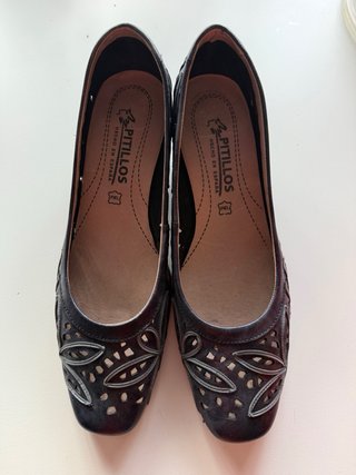 Zapatos Pitillos T41 azules