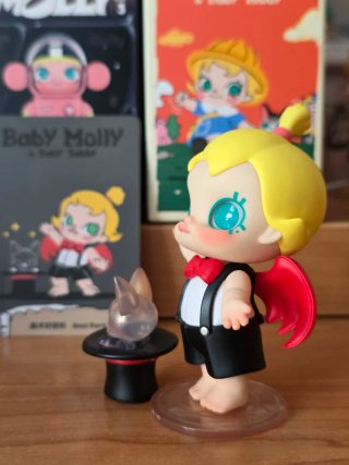 Pop Mart Baby Molly & Baby Tabby Figuras