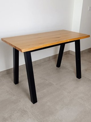 Escritorio madera roble 120x60