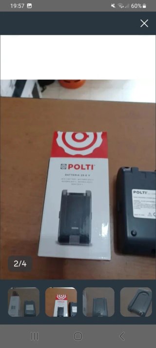 Batería Aspiradora Polti Forzaspira