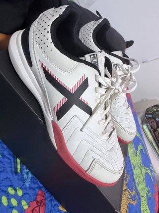 Zapatillas Munich Blancas y Rosas