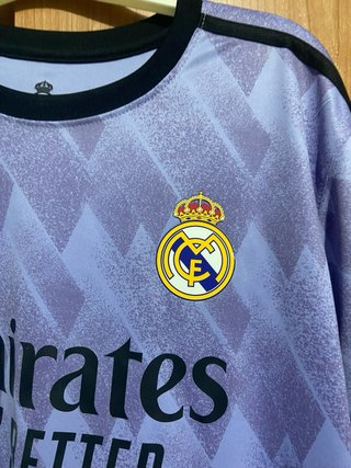 Camiseta Real Madrid Morada Talla M