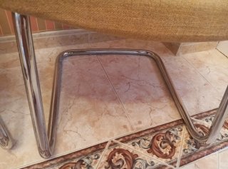 Sillas Vintage Tubo Cantilever Bauhaus estilo Ikea