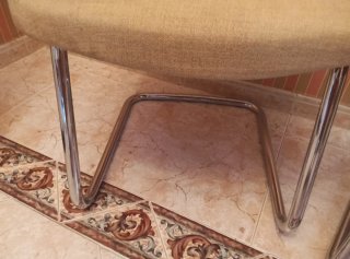 Sillas Vintage Tubo Cantilever Bauhaus estilo Ikea