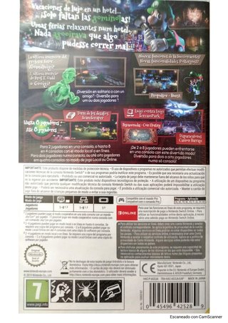Juego Nintendo Switch Luigi's Mansion 3