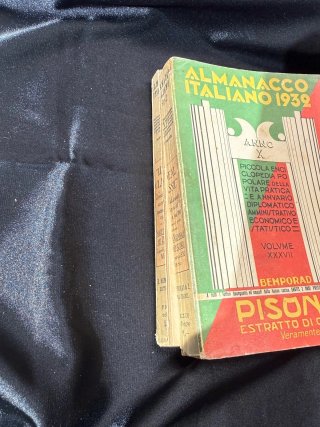 Almanacco Italiano Bemporad 1932 Anno X