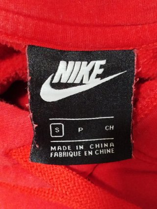 Sudadera Nike Roja Talla S Unisex