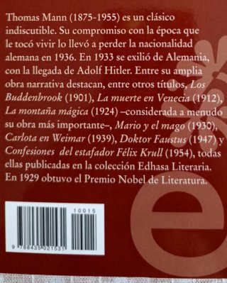 Señor y perro ; Tonio Kröger ; Tristán
