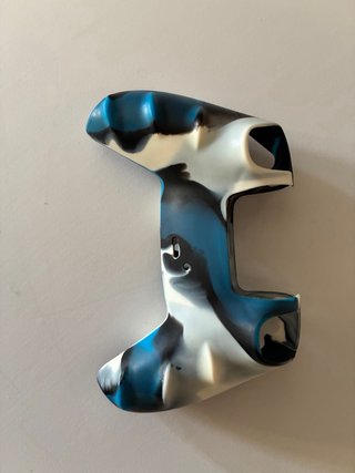 Funda Mando PS5 Camuflaje Azul/Blanco