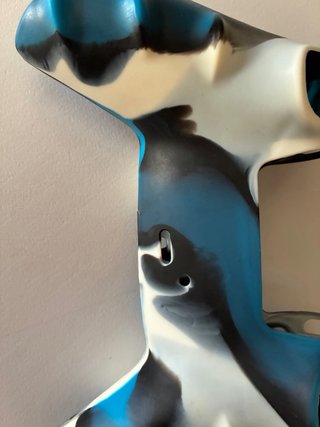Funda Mando PS5 Camuflaje Azul/Blanco