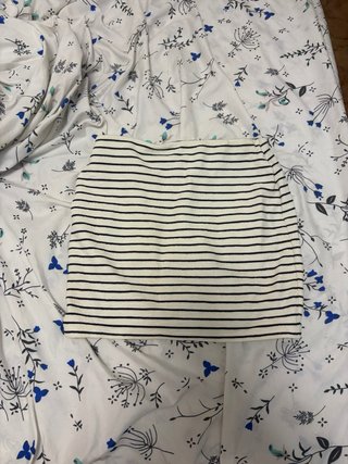 Falda pantalón Zara marrón con cinturón